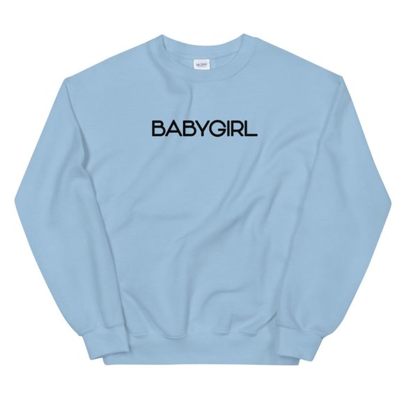 baby girl crewneck sweatshirt